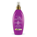 Ogx Protecting + Silk Blowout Spray Térmico De Secado Rápido