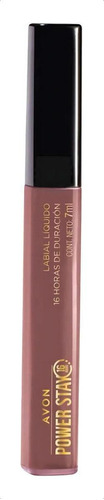 Avon Power Stay Labial Mate Líquido Indeleble 16h Color Mauve All Night
