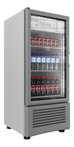 Refrigerador Comercial Vertical Imbera Vr-09 252.9 l 1  Puerta Gris 619 Mm De Ancho 115v