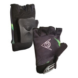 Guantes Para Patinaje Niñas Niños Protección Palma Pvc Verde