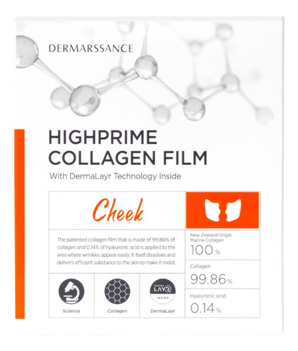 Dermarssance Highprime Collagen Film Mascarilla Para Mejilla