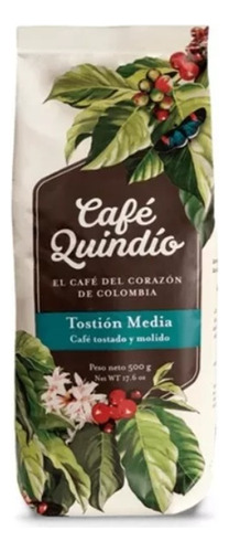 Café Quindío  Tostió Media 500g