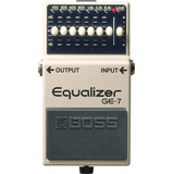 Pedal Ecualizador Para Guitarra Boss Ge-7 Equalizer