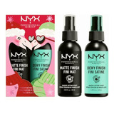 Nyx Professional Makeup, Setting Spray Duo Holidays, Matte +