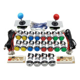 8 Botones Arcade For 2 Jugadores Desde .