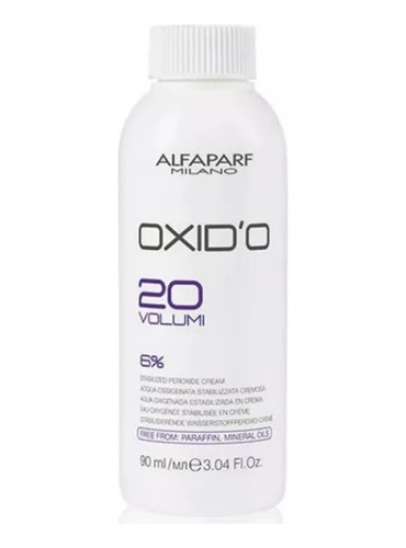 Água Oxigenada Alfaparf 20vol. Ox 90ml