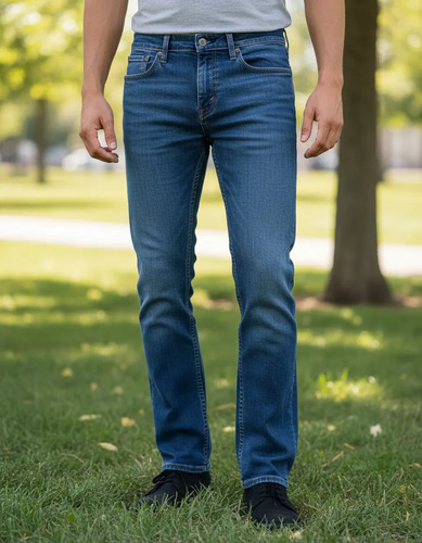 Jeans Levi's 527 Corte Bota Hombre Original Look Trendy | Envío gratis