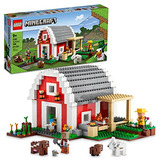 Set De Juguetes De Construcción Lego Minecraft The Red Barn