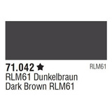 Tinta Dark Brown Rlm61 71042 Model Air Vallejo Modelismo