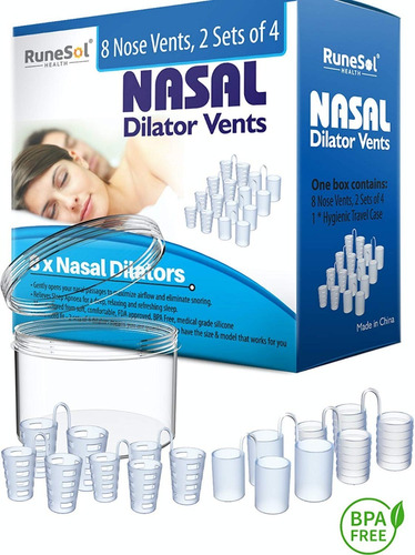 Runesol Dilatador Nasal -antironquidos Nasal Dejar De Roncar