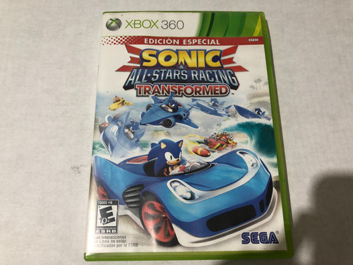 Sonic All Stars Racing Transformed Xbox360 Fisico