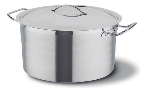 Olla C/tapa Acero Inox 32 Lt. 40*26 Cm. Fondo Difusor