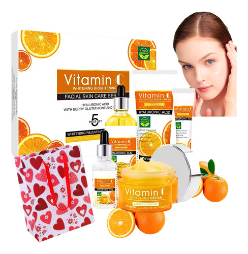 Kit Cuidado Facial - Disaar Vitamina C Ácido Hialur