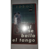 Fita Vhs Asi Se Baila El Tango Volume 4