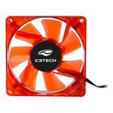 Cooler Gamer Fan F7-l50rd Storm 8cm Led C3tech