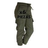 Pantalón Jogger Tipo Cargo Niña 6 Piezas