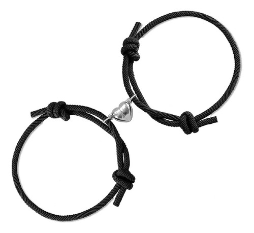 Pulsera Para Parejas Iman Dije Corazon Para Compartir 