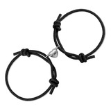 Pulsera Para Parejas Iman Dije Corazon Para Compartir 