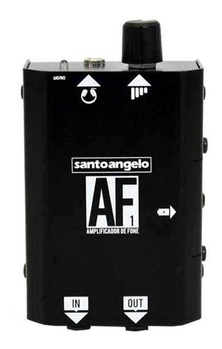 Amplificador Fones De Ouvido P/ Retorno Santo Angelo Af1