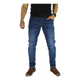 Mosaico Jeans Hombre Elasticados Slim Azúl