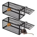 Paquete 2 Trampas Para Ratas Humanitarias Para Ratones Vivos
