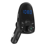 Cargador Transmisor Fm Con Bluetooth Aux Usb Micro Para Auto