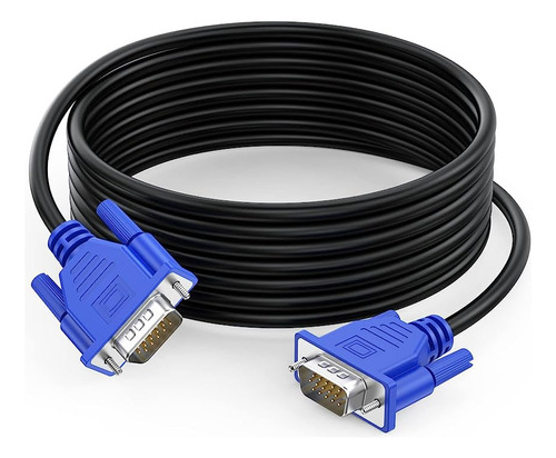 Gio Cable Vga A Vga De 20 Metros Blindado Uso Rudo