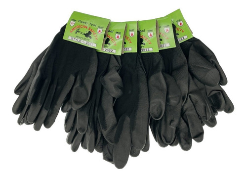 6 Pares Guantes De Trabajo Multiuso Antideslizante 101764