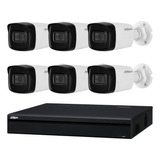 Kit Seguridad Dahua Dvr 4k 8 Ch + 6 Camaras 8mp