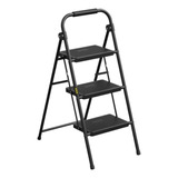 Escalera Plegable Multiuso Tonsteel 3 Peldaños Resistente