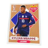 Figurinha Extra Kylian Mbappe Bronze Copa 2022 Rara Legend