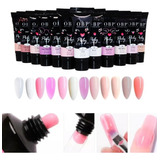 Set Polygel Nail Para Decoración De Uñas 15ml 12 Pieza Color