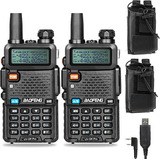 2 Unids Baofeng Jamón Radios Uv-5r Pro 8 W Radio Bidirecci.