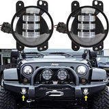 Faros Led Niebla Jeep Wrangler Rubicon Universales Journey