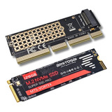 Disco Ssd 128gb Nvme Amitosai Mts-vortex+ Placa Pcie4816nvme Color Negro