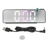 Reloj De Proyección Led, Pantalla Grande, Fuente Grande, Ala