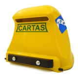 Caixa Cartas Correio Power Plastico Grade Amarelo