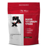 Hipercalórico Mass Titanium 17500 3kg - Max Titanium Sabor Chocolate