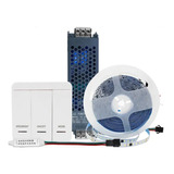 Kit Tira Led Secuencial Para Casa 10m 24v +control +fuente