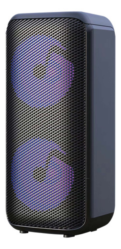 Micrófono Altavoz De 4 Pulgadas Con Luces De Colores.