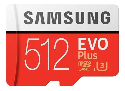 Tarjeta Micro Sd Samsung Memory Mb-mc512ga Evo Plus De 512
