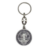 Llavero San Benito Medalla Protectora Souvenirs Italy