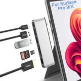 Accesorios Surface Pro 9, Surface Pro 9 Hub Docking Station 