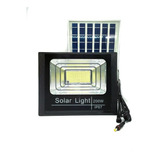 Refletor Solar Holofote Ultra Led  200w + Placa Solar