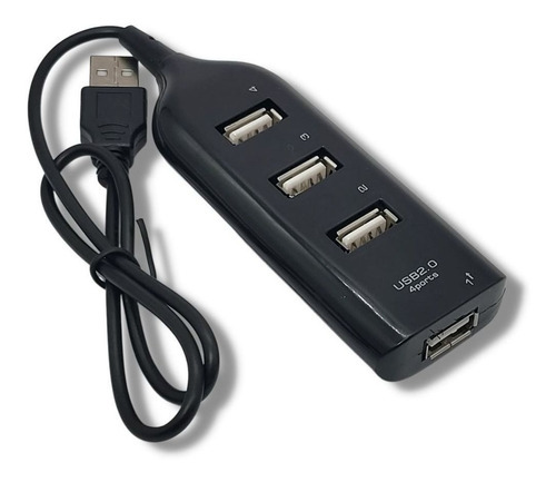 Hub Usb Multiplicador 4 Puertos Usb Compacto Pc Notebook Vl7