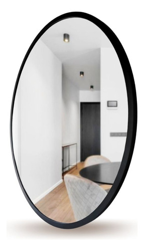 Espejo Circular Decorativo  Marco Metálico Ancho 70cm