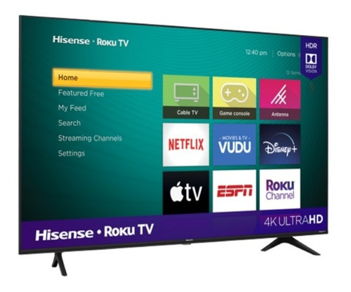 Pantalla Hisense 43r6e3 43 PuLG Led Smart Tv Uhd Hdr 2020