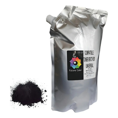 Kilo Polvo Compatible Brother Universal 1060 660 750 Bolsa Tinta Negro