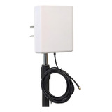 Antena De Panel 4g Para 4g Lte 3g Y Wifi 700-2600mhz 10dbi A