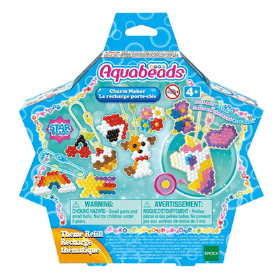 Brinquedo Aquabeads Charm Maker Em 19 Cores Star Beads Epoch | Frete grátis